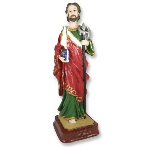 IM1740416 - Imagem São Judas Tadeu Resina - 21x7cm