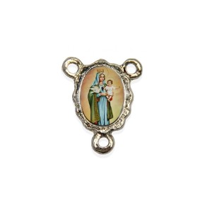 ET1671027P5 - Entremeio N. Sra. da Boa Esperança Resinado c/ 5un. - 1,9x1,5cm