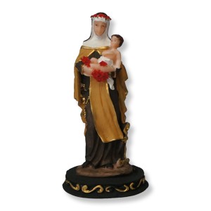 IM1730034 - Imagem Santa Rosa de Lima Resina - 14x7cm