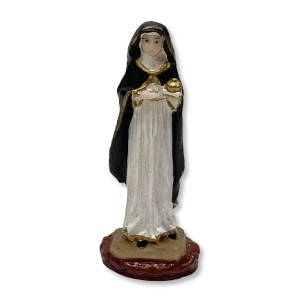 IM1720008 - Imagem Santa Edwiges Resina - 8x3cm