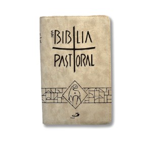 BI151550 - Nova Bíblia Pastoral c/ Ziper - 15x11cm