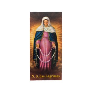 FO470110P2 - Folheto Coroa Das Lágrimas De N. Sra. c/ 2un. - 15x7cm