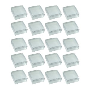 EM2110P20 - Caixa de Acrílico Quadrada c/ 20un. - 6x6cm