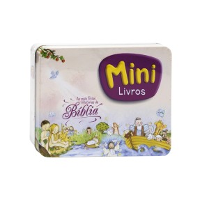 LI720700 - Kit Mini Livros As mais Belas Histórias da Bíblia - 14,5x10,5cm