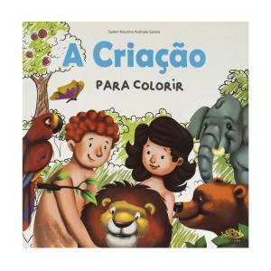 AT721085 - A Criação para Colorir - 25x25cm