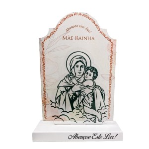 QD1988020 - Pedestal Mãe Rainha - 19x13,5cm