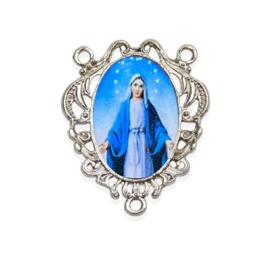 ET1620920 - Entremeio N. Sra. das Graças Resinado - 5x4cm