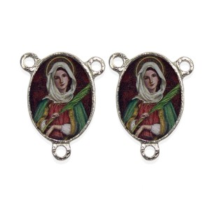 ET1681050P2 - Entremeio Santa Apolônia Duplo Resinado c/ 2un. - 2,5x2cm