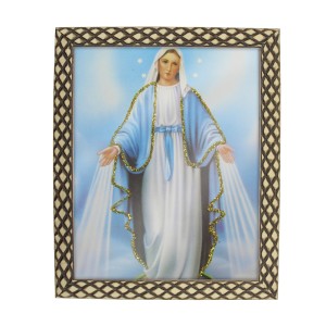 QD91321 - Quadro N. Sra. Das Graças - 23x28cm